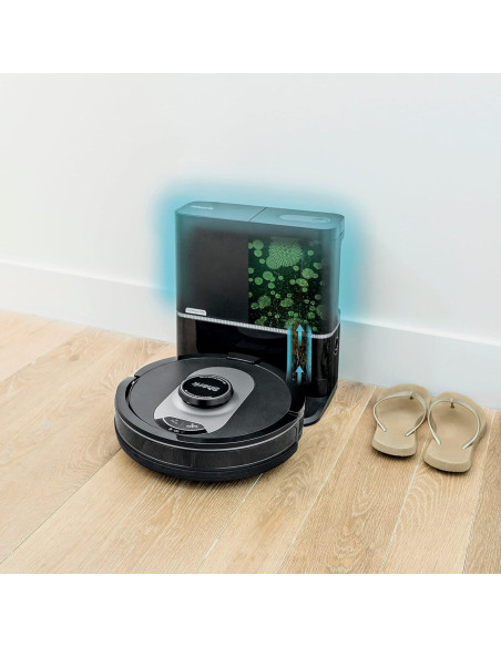 Aspiradora Robot Shark RV2502AE AI Autovaciable HEPA 60 Días