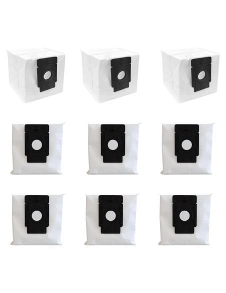 Bolsas de Polvo de Reemplazo Jpbaisqic para Aspiradora Verefa L11 Pro - 9 Piezas
