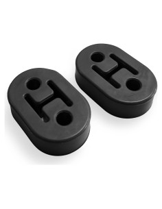 Soporte de Aislante de Goma Vrasly para Escape - Negro