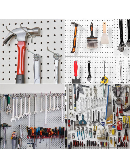 Ganchos para Panel Perforado Scartink 20.32 cm - Kit de 16