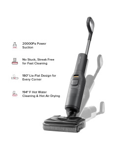 Aspiradora Húmeda y Seca Roborock F25 20000Pa Autolimpieza 2