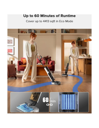 Aspiradora Húmeda y Seca Roborock F25 20000Pa Autolimpieza