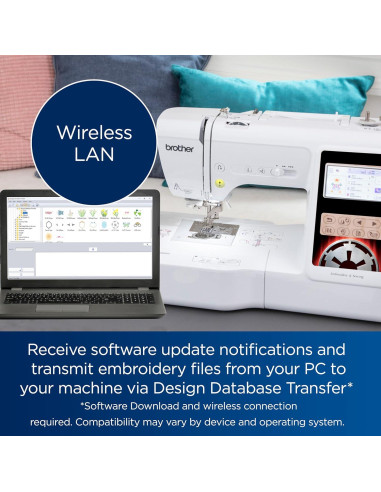 Máquina de Coser y Bordar Brother LB5500S Star Wars 2-en-1