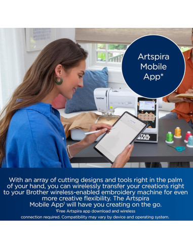 Máquina de Coser y Bordar Brother LB5500S Star Wars 2-en-1