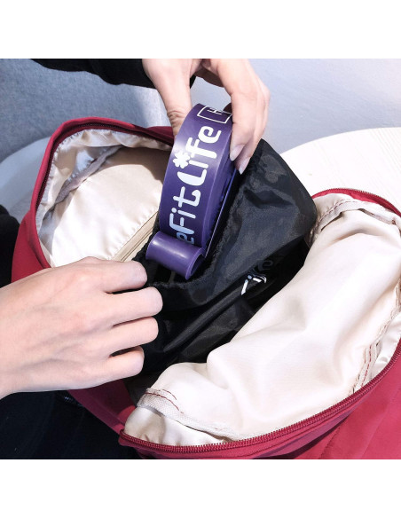 Bandas de Asistencia para Dominadas TheFitLife - Resistencia 4 Niveles