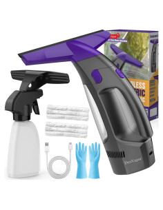 Limpiador de Ventanas Eléctrico DynVapor KS-5526 2000Pa 2500mAh