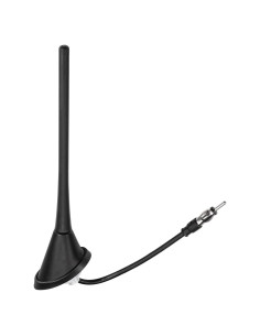 Antena de Radio AM FM Eightwood con Conector DIN 17.3cm