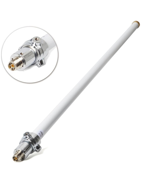 Antena de Estación Base Doble Banda VHF/UHF 2.2m 5.5/8.5dBi AnyTone