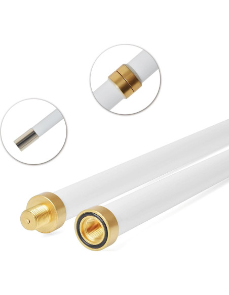 Antena de Estación Base Doble Banda VHF/UHF 2.2m 5.5/8.5dBi AnyTone