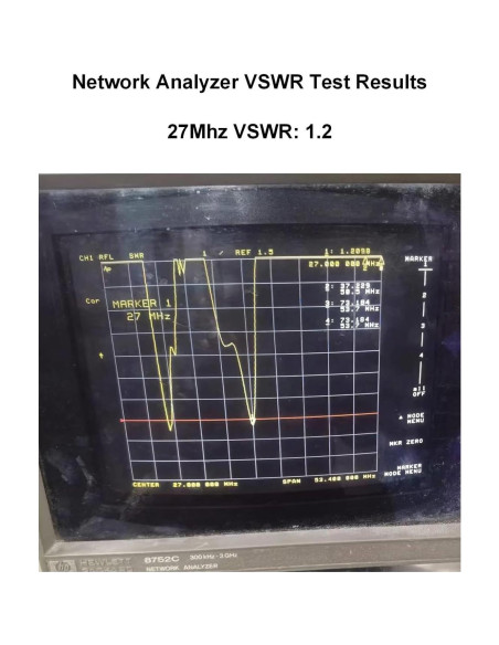 Antena Base CB FMUSER CB100 5.49m Omnidireccional Exterior