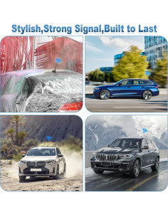 Antena de Techo Eightwood 27.5cm para Vehículo AM/FM 2