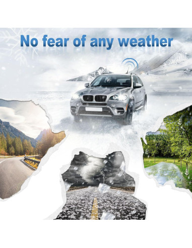 Antena de Techo Eightwood 27.5cm para Vehículo AM/FM