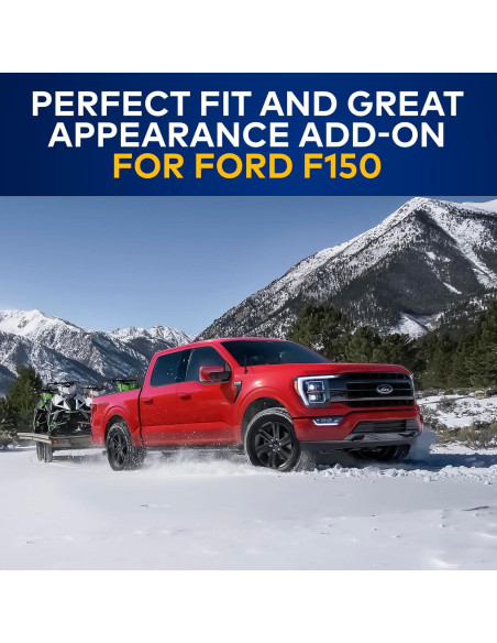 Antena de Estilo Bala TN TrunkNets para Ford F150 2009-2024