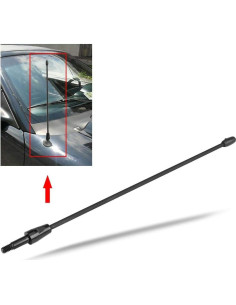 Antena de Radio de Coche Keenso 20 cm para Mustang 1979-2009 2