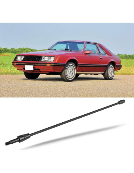 Antena de Radio de Coche Keenso 20 cm para Mustang 1979-2009