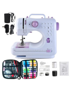 Máquina de Coser Mini DF5695F 12 Puntadas Portátil 1.81 kg