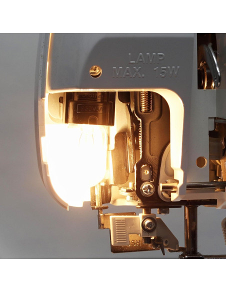 Bombilla Incandescente E26 15W para Máquinas de Coser Brother y Janome