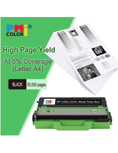 Caja de Tóner de Desecho Brother WT220CL, 50000 Páginas 2