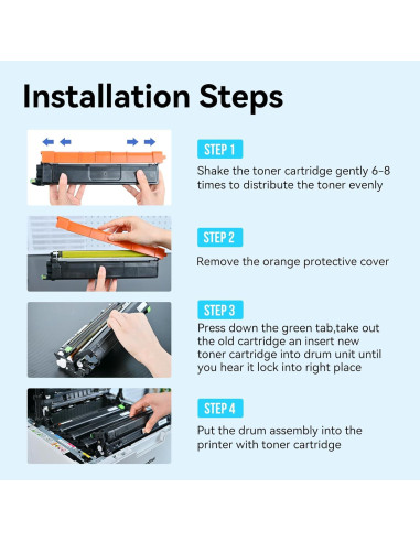 Toner Lemero Uexpect TN229XL Compatible Brother 5 Pack