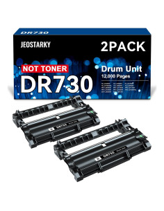 Unidad de Tambor DR730 Jeostarky - 2 Unidades, Compatible Brother
