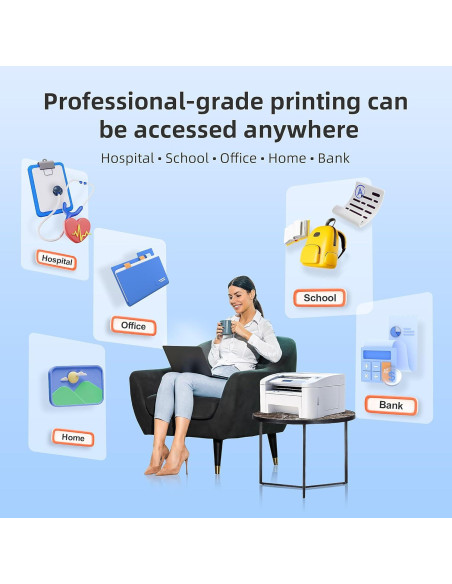 Cartucho de Tóner SUDLTO TN830 - 2 Pack, Negro, 1200 Páginas