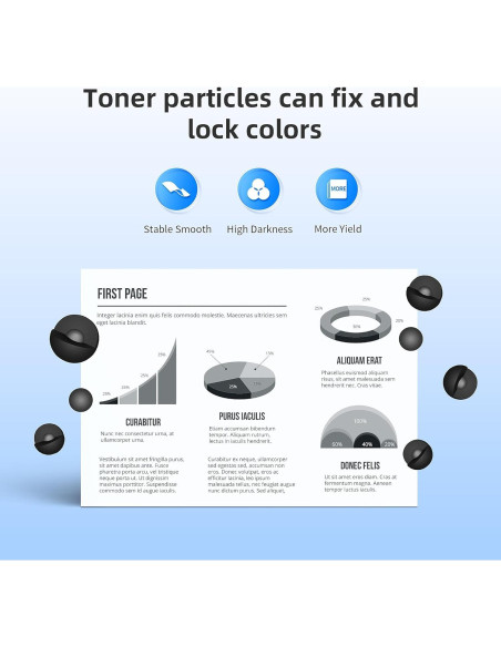 Cartucho de Tóner SUDLTO TN830 - 2 Pack, Negro, 1200 Páginas