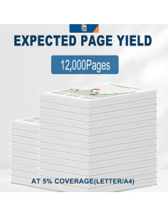 Unidad de tambor Ankink DR730 - 2 Paquete, 12000 páginas 2