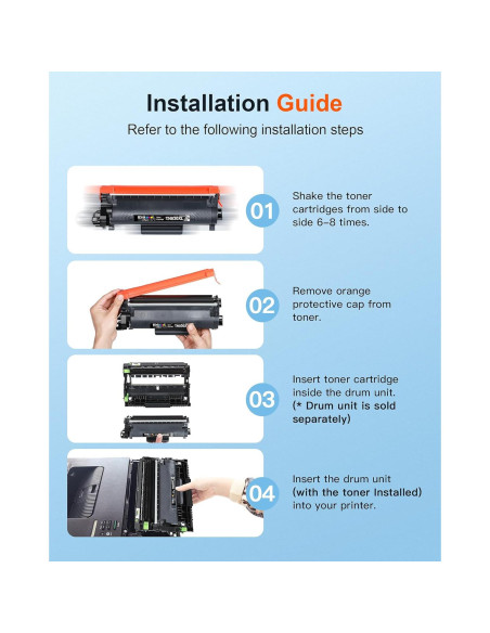 Cartucho de Tóner E-Z Ink Pro TN830XL Compatible Brother