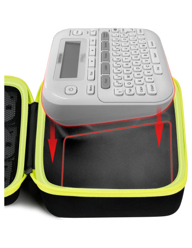 Funda de Transporte GWCASE para Etiquetadora Brother P-Touch