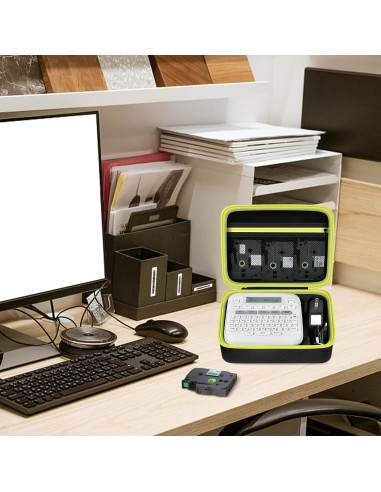 Funda de Transporte GWCASE para Etiquetadora Brother P-Touch