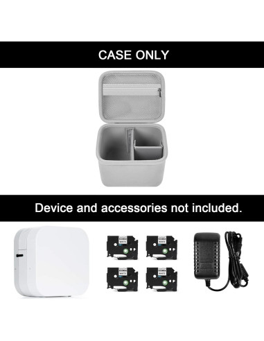 Funda de Transporte Casmilee para Impresora Brother PT-P300BT