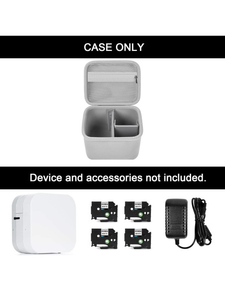 Funda de Transporte Casmilee para Impresora Brother PT-P300BT