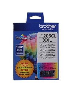 Cartucho de Tinta Color Brother LC2053PKS - Paquete 3 Piezas