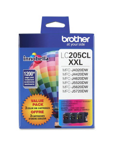 Cartucho de Tinta Color Brother LC2053PKS - Paquete 3 Piezas 2