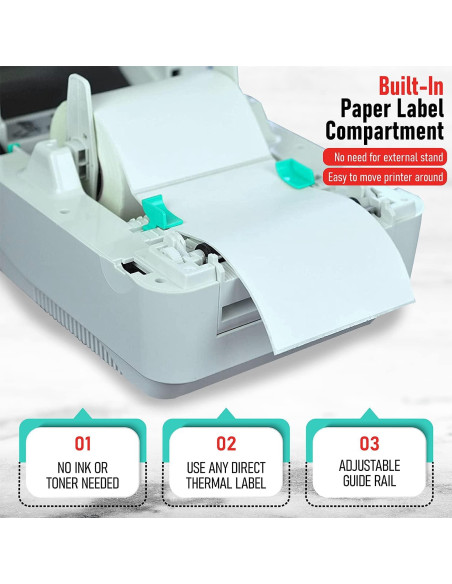 Impresora Térmica de Etiquetas Arkscan 2054A-LAN 4x6 cm