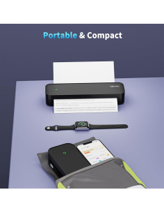 Impresora Térmica Portátil Yanxio A40Pro Bluetooth A4 2