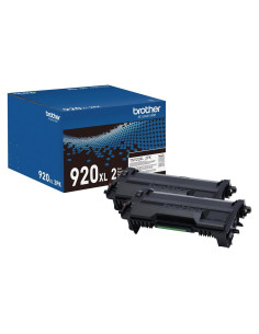 Cartucho de tóner negro Brother TN920XL 2-Pack alta capacidad
