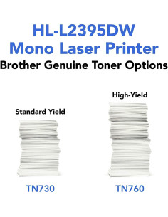 Impresora Láser Monocromática Brother HL-L2395DW Todo-en-Uno 2