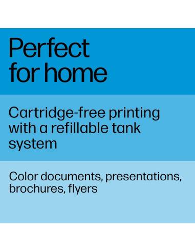 Impresora HP Smart Tank 5000 Todo-en-Uno Inalámbrica con 2 Años de Tinta