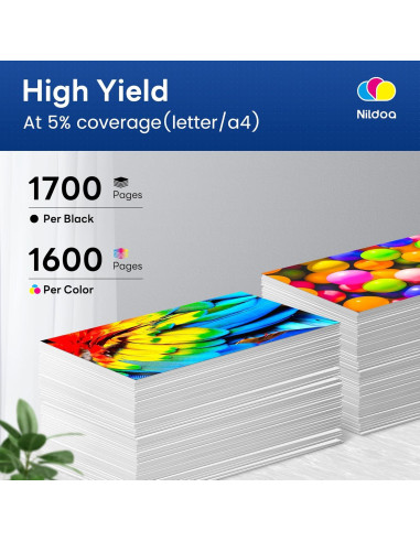 Cartucho de Tóner Nildoa TN-223 Negro/Cian/Magenta/Amarillo