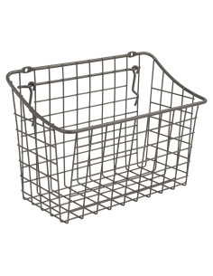 Canasta de Alambre Grande Spectrum para Panel Perforado 26x14x18cm