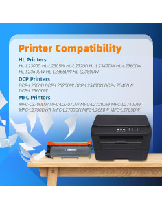 Cartuchos de Tóner Ioffix TN-660 Compatibles Negro - 4 Pzs 2