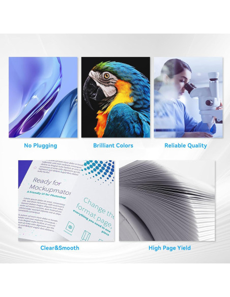 Cartucho de tóner compatible Brother TN-433 TN-431 4 unidades