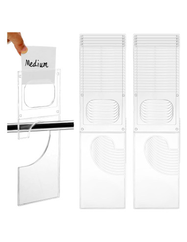 Divisores de Tamaño para Ropa Kathfly - 10 Piezas Plástico