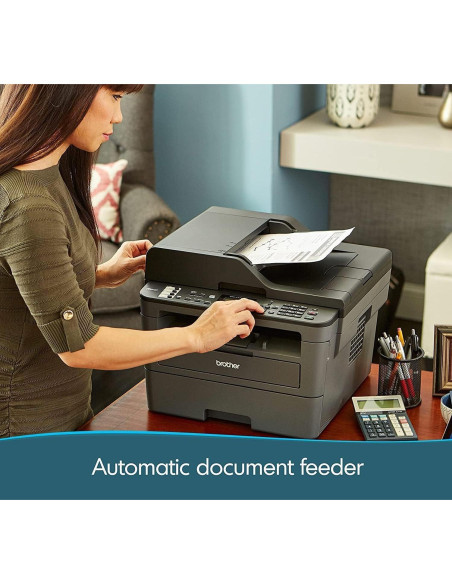 Impresora Láser Monocromática Brother MFC-L2710DW 4-en-1