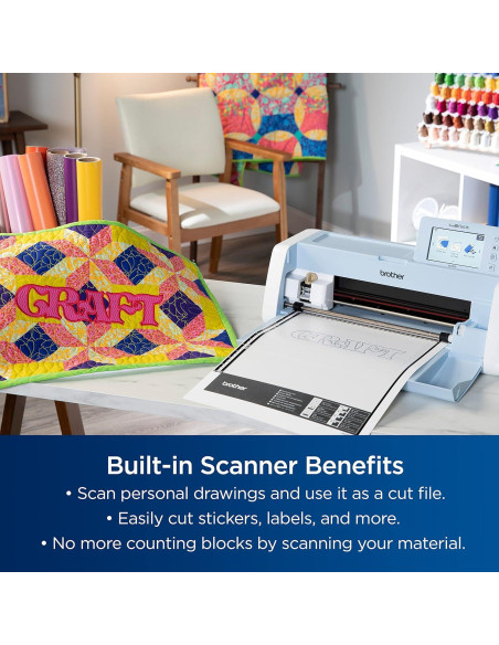 Máquina de Corte Electrónica Brother ScanNCut DX SDX325 Azul
