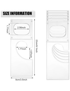 Divisores de Tamaño para Ropa Kathfly - 10 Piezas Plástico 2