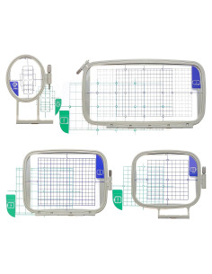 Conjunto 4 en 1 de Bastidores de Bordado New Brothread