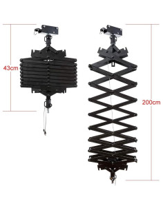 Pantógrafo Fotográfico DATOUBOSS 2M para Riel de Techo 2
