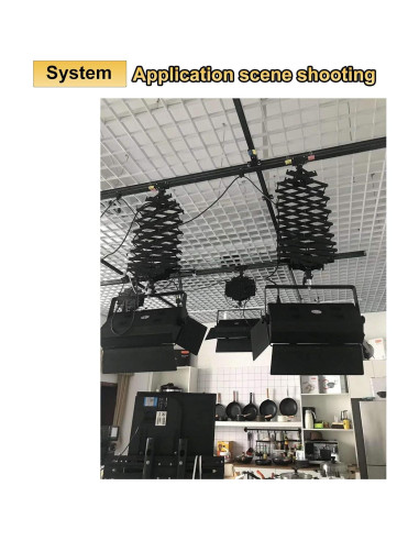 Pantógrafo Fotográfico DATOUBOSS 2M para Riel de Techo